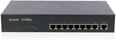 H3C SoHO-S1508L Ethernet Switch de 8 porta TV Digital Corredor Fio Speed ​​Intelligent com VLAN Limite de tráfego Chave