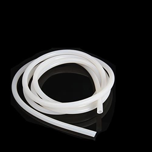 Tubo de silicone transparente unifizzz de 2 mm x 4 mm od 9,84 pés de silicone tubo de borracha de silicone tubo alimento