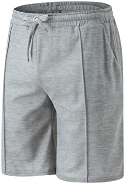 Jaquetas de terno masculino colar shorts sólidos zíper do bolso de dois tops Men's Piece masculino Turn-aba
