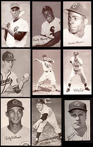 1947-66 Exibir beisebol quase completo com variações ex/mt