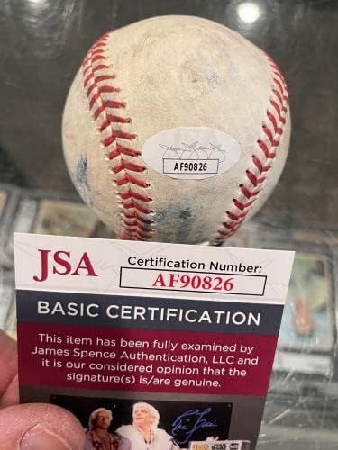 Vladimir Guerrero Jr. Toronto Blue Jays Game usado Baseball assinado JSA 2 - Bolalls autografados
