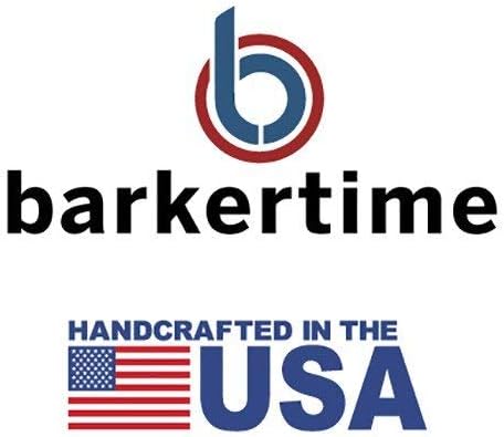 Barkertime Olive Green no bege marrom fralda de cachorro à prova d'água premium, XL, com orifício de cauda - feito nos EUA