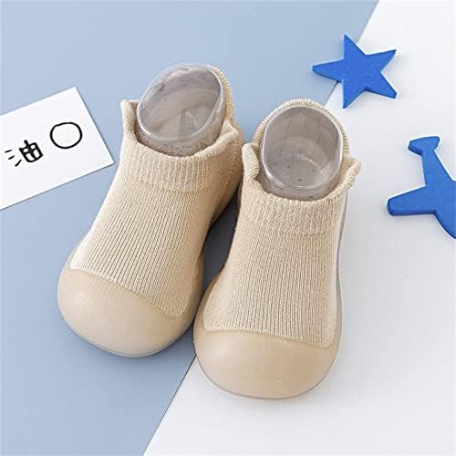 Criança criança infantil recém -nascido menino meninas sapatos de meninas sólidas solas mole solas primeiras caminhantes anti -vislest