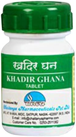 Chaitanya Pharmaceuticals Khadirsal Gana - 60tab