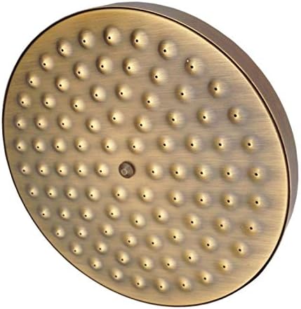 Banheiro de parede de latão antigo 7.7 Round Rain Shower Head Torneira Conjunto