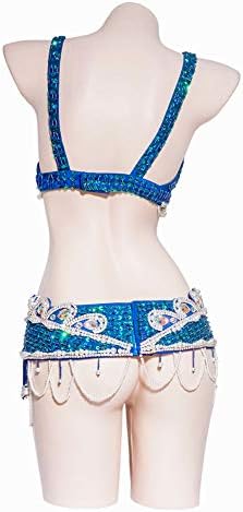 Trajes da dançarina de barriga da Royal Smeela para mulheres sutiãs de dança da barriga e roupa de dança de cinto Bellydance