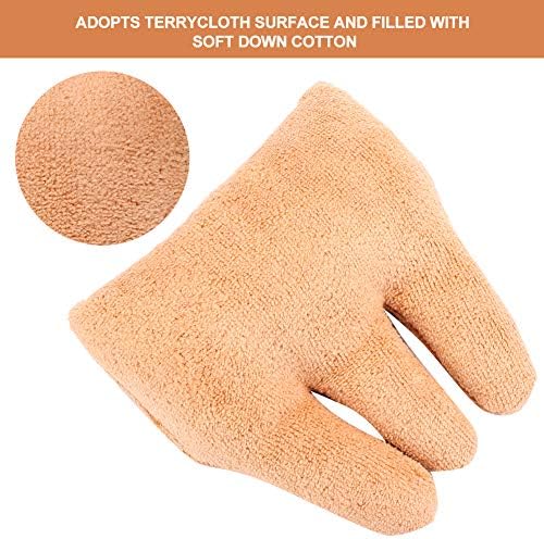 Almofada de contratura dos dedos, Anti -Stick Hand And Aid de mão Protetor Ajuda à mão e dos dedos para contratação e dano da pele