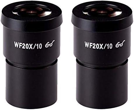 SHAOHUASC ONE WF10X WF15X WF20X WF25X WF30X ELES COMPATÍVEL COM Microscópio estéreo em campo largo 20mm 15mm 10mm 9mm