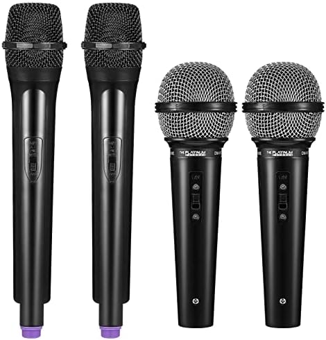 NUOBESTY 4PCS Toy Microfone Prop para crianças Fingir Microfone Microfone Microfone Fake Microfone para Favors de