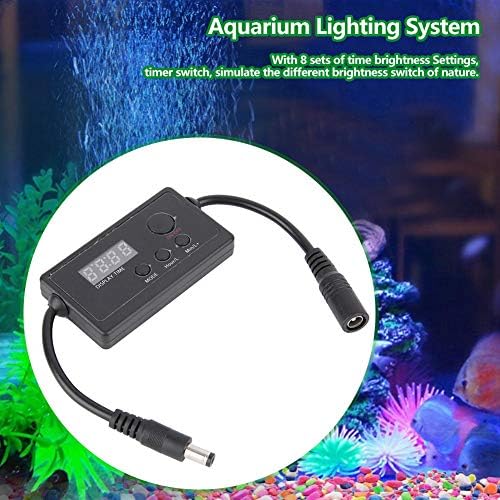 Aquário LED Light Dimmer Controler Tank Timing leve Luz de lâmpada de lâmpada LED de escurecimento Acesso aquário