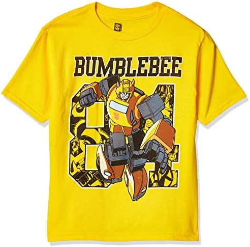 Camiseta de manga curta de Transformers Boys