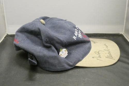 Yogi Berra e Rudy Giuliani assinaram chapéu de boné com JSA COA - Chapéus autografados