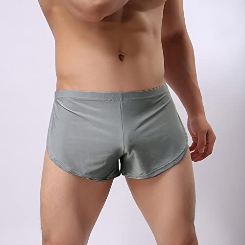 Masculino boxers de algodão masculino boxer letra de cueca bolsa colorir cuecas sexy bulge roupas íntimas masculinas masculinas