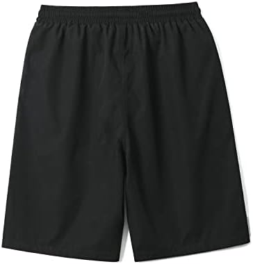 Shorts homens bolsos de carga bermudas shorts grandes e altos cintura esticada shorts atléticos shorts táticos atléticos