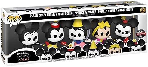 Funko Pop! Disney: Minnie Mouse 5 Pack, exclusivo