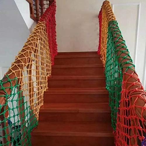 Yuwuxin Rede de corda cor de corda de corda multifuncional, proteção de segurança líquida de proteção líquida de nylon líquido escada