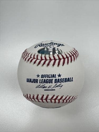 Linda Mariano Rivera assinou fortemente inscrito no statball steiner - beisebol autografado