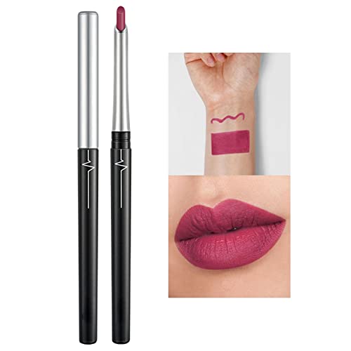 Dose de cor 17 colorido Lip Lip Eyeliner Eyeliner Lipsk lápis de lápis à prova d'água de longa duração de batom com