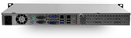Mitxpc Celeron J1900 Quad Core Solução 1U de profundidade curta, Dual GBE LAN, Dual Com