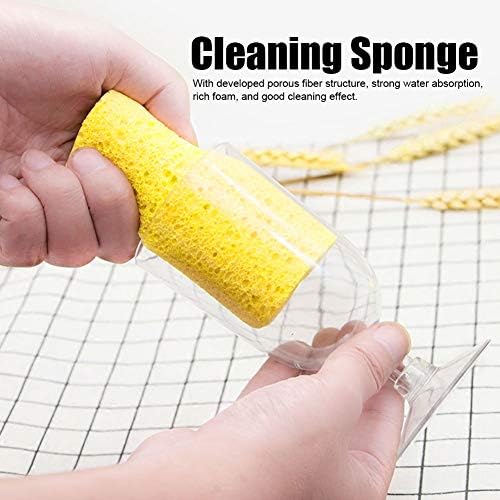 Esponja de limpeza de 10pcs, lavagem de banheiro da cozinha da cozinha para casa limpa de pano de esponja limpo Limpador de