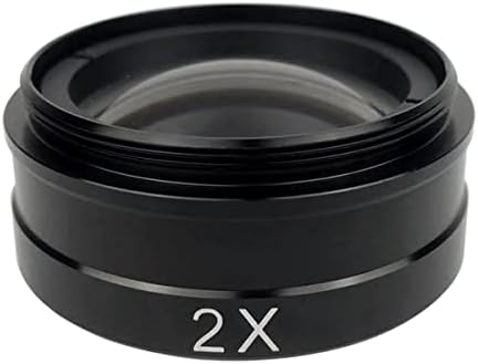 Acessórios para microscópio 0,5x / 2,0x / 0,3x lentes de vidro objetivas