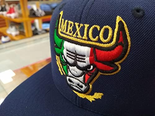Peligro Sports Snapback Mexico Bull Cap