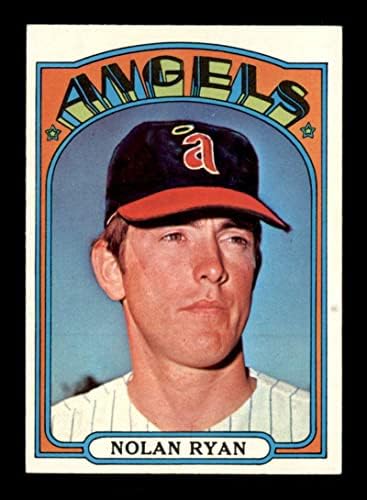 #595 NOLAN RYAN HOF - 1972 Topps Baseball Cards Classificado Exmt - Baseball Slabbed Rookie Cards
