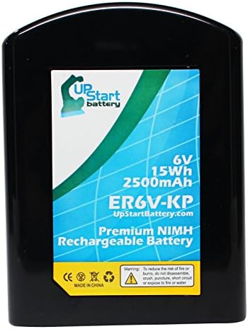 Substituição de 2 pacote 68112 Bateria para Eureka 6V Vacuum - Compatível com Eureka 96JZ, Eureka 39150, Eureka Rápida 2 em