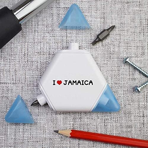 Azeeda 'I Love Jamaica' Compact DIY Multi Tool