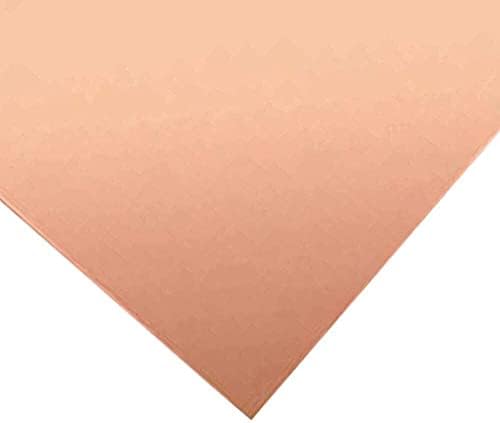 Placa de cobre roxa de folha de cobre Nianxinn 0. espessura de 12 polegadas para, DIY, artesanato, reparos, folhas de placa de