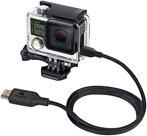 Puluz Video 19 Pin HDMI para Micro HDMI Cabo para GoPro Hero4 /3+ /3, Sony, LG, Panasonic, Canon, Nikon, smartphones e câmeras, comprimento: 1,5m