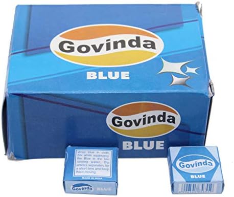 Govinda Anil Blue Squares Box de 48 peças