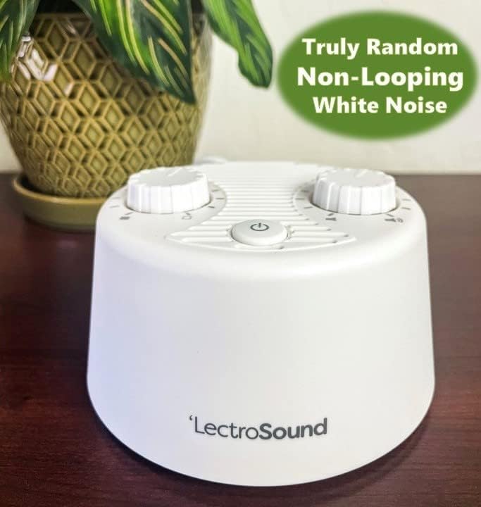 Tecnologias de som adaptativas Lectro Sound 2 Máquina de descanso de bebê e sono sem lida com ruído branco e sono