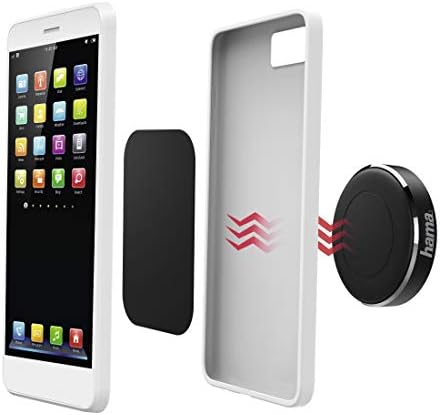 Hama universal smartphone Magnetic for stick-on preto