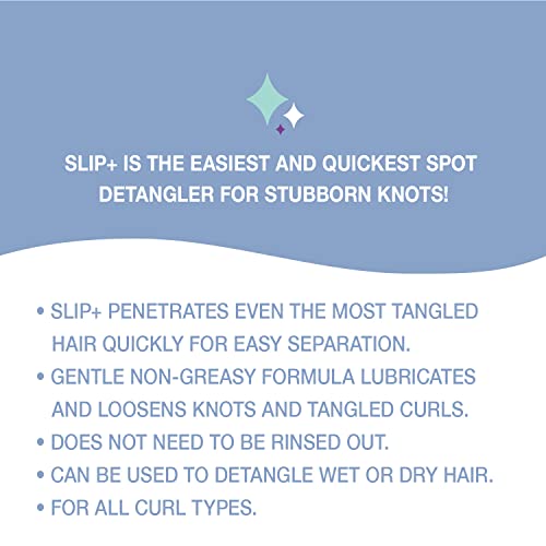 Curl Keeper - Slip+ Gelinho extremo de destrancação para todos os tipos de cachos, gel de cabelo encaracolado, produtos para