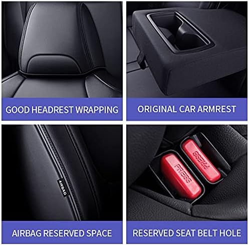 Disupgo Custom Fit for Toyota Corolla Seat Capas 2020 2021 2022 2023 Capas de assento de carro Capas de assento completo