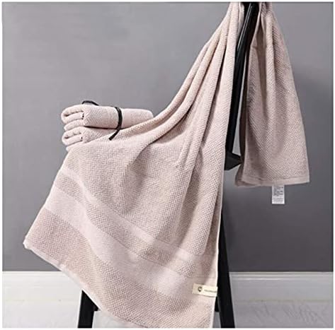 Toalha de toalha Nianxinn Toalha de banheiro de 3 peças Conjunto de presentes de fardo- zero torce