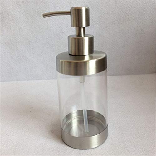 Cabilock 350ml Banchartop Soap Dispensers Loção Clear Bottle com bomba para o hotel caseiro de banheiro da cozinha Hotel