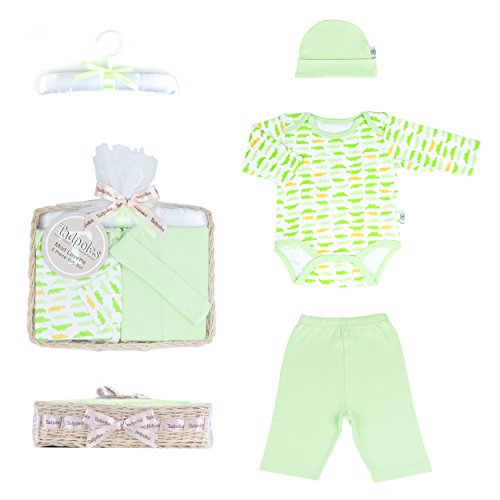 Tadpoles Mod Zoo Layette Gift Get, Gator/Green, 0-6 meses