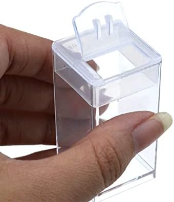 TIGHALL 20 PACK Diamond Bordado de armazenamento Jarros pequenos contas de armazenamento recarregam caixa de armazenamento plástico transparente para ferramentas de ponto diy prego para o objeto pequeno