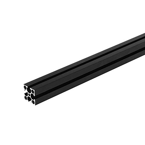 Kaiseng Black 200-1200mm Comprimento 4040 Estrutura de extrusão de perfil de alumínio para CNC