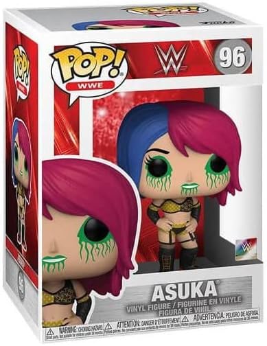 Funko Pop! WWE: Asuka com pintura de rosto verde