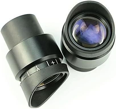 Kit de acessórios para microscópio para adultos em campo largo 23mm magnifiction 10x microscópio estéreo zoom amplo zoom ocular com