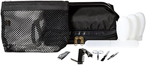 Kit Super Travel do DOPP com itens de bônus, preto