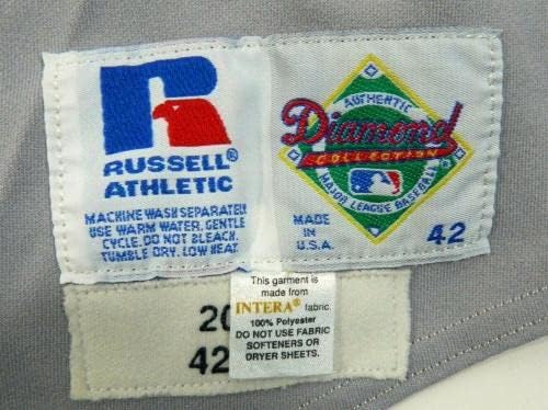 1993 San Francisco Giants Wendel Kim #20 Game usou Grey Jersey DP08483 - Jogo usou camisas MLB