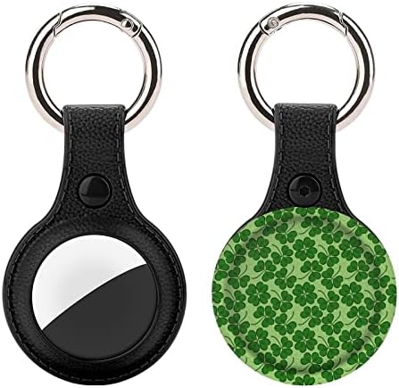 Lucky Clover TPU Caso para Airtag com Capitão de Capitão de Proteção Aerção de Air Tag Finder Rastreador Acessórios para Tecla