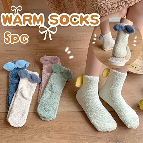 Animal Lady Mulheres Impressão 5 Padrão Meias de algodão confortável de meias de pares casuais meias menina meias