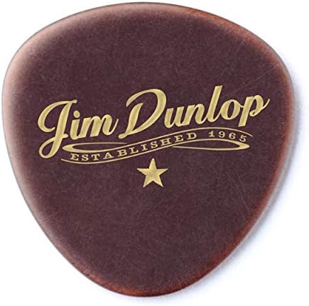 Jim Dunlop Americana ™ Triângulo redondo, Brown, 3/Pacote de Player