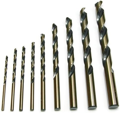 Norseman EUA fez Magnum Super Premium Jobber High Speed ​​Aço Twist Bits Tipo 190 -AG - 5/8 - pacote de 5