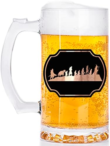 Caneca de vidro da bolsa de caravana. Senhor toca presente. Caneca de cerveja personalizada. Tanque de cerveja. Steins de cerveja personalizada. Presente de cerveja Tankard. Presente para o marido #671/0,5L/17 onças